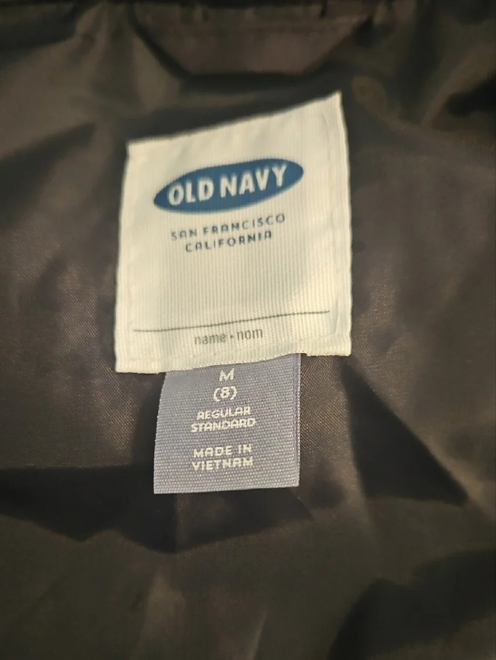 Old Navy sleeveless quilted